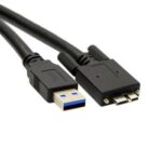 5M USB3 Cable with locking screws